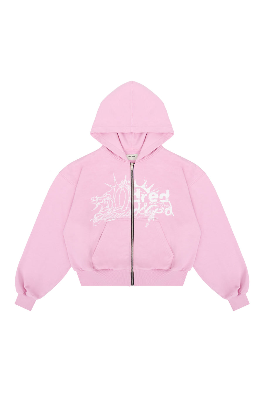 Bluza Puffy Zip Danger Pink