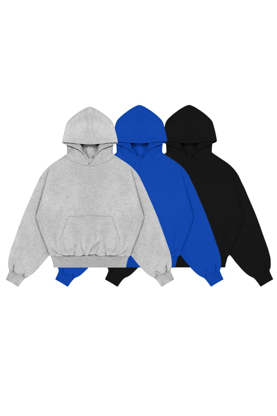 Bluza Hoodie Puffy Heavy 3 PAK