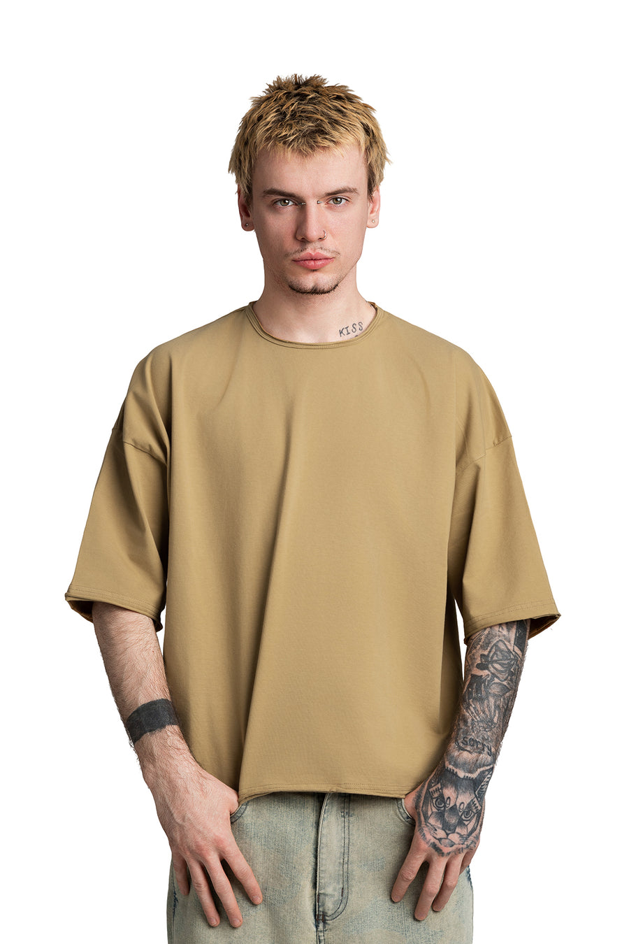 Koszulka boxy cropped