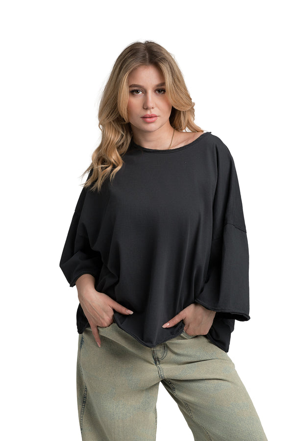 Koszulka boxy cropped