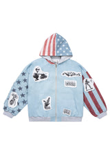 REVERSIBLE LIBERTY DENIM JACKET