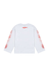 WHITE ONE ATOM LONGSLEEVE