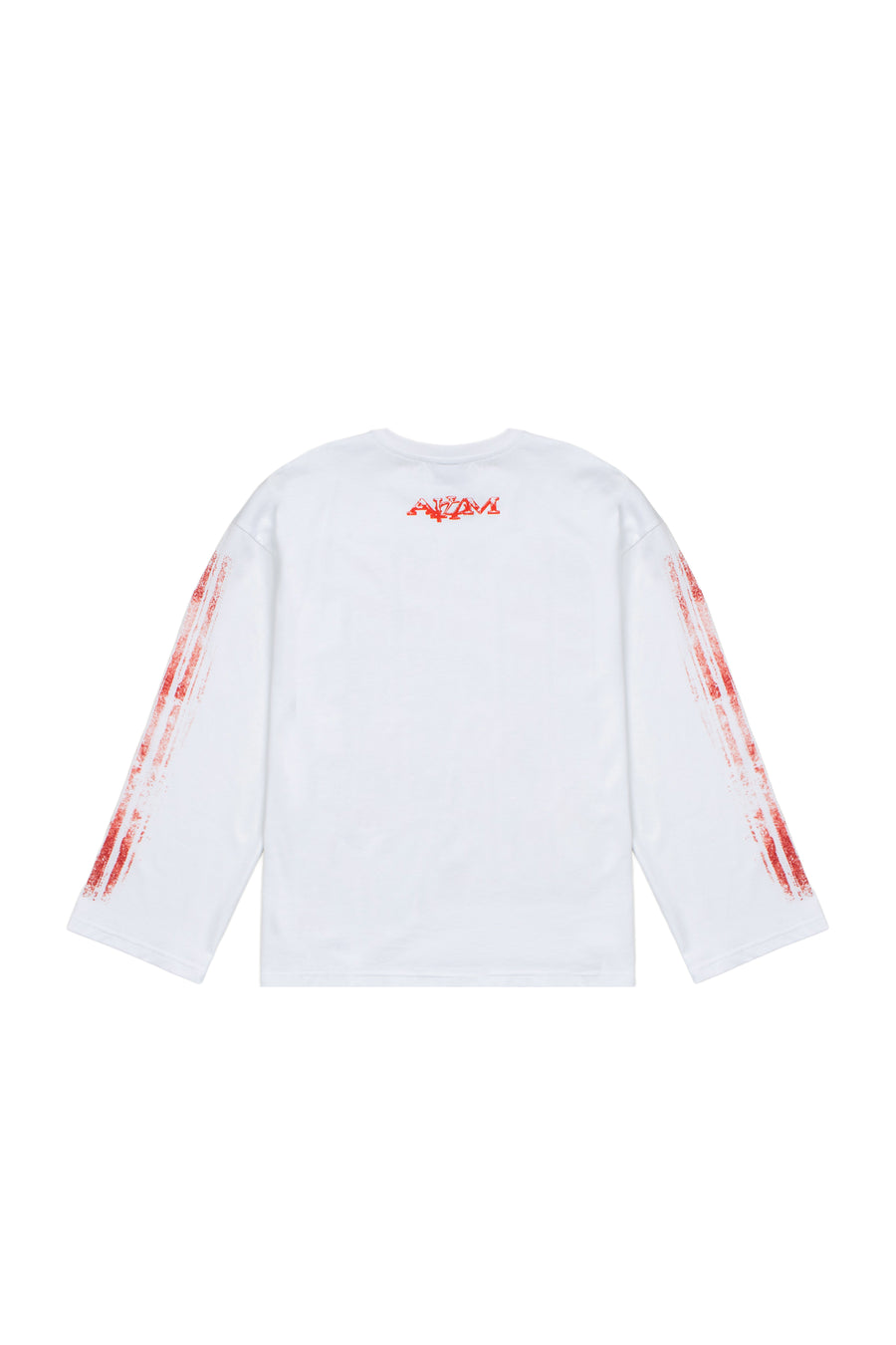 WHITE ONE ATOM LONGSLEEVE