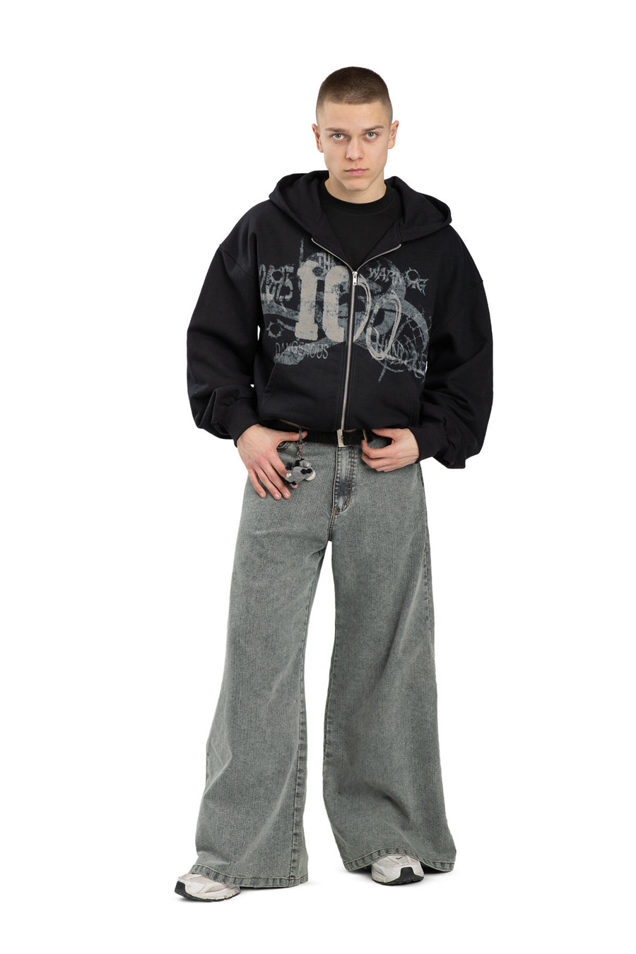 Bluza Zip Danger Zone Black