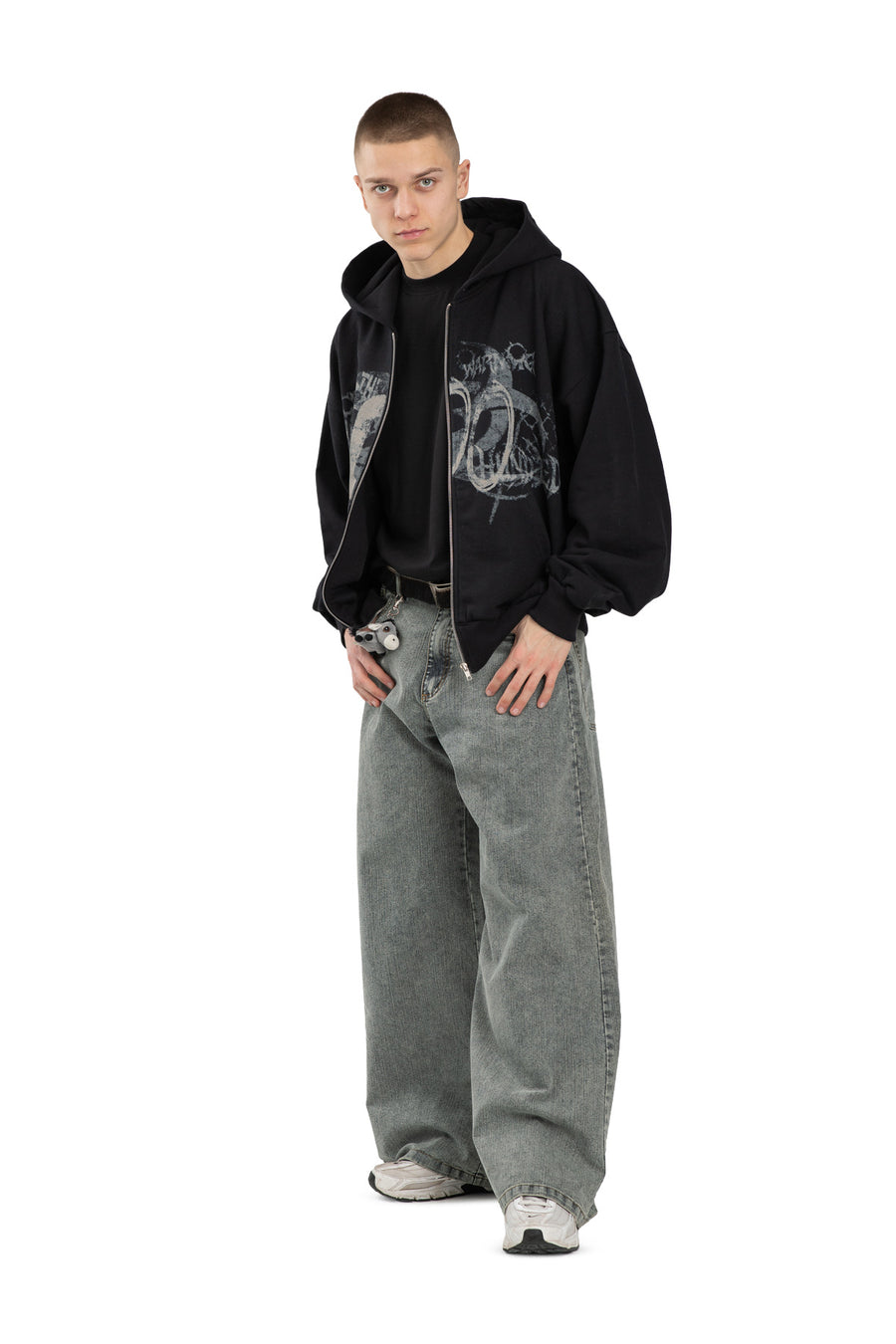 Bluza Zip Danger Zone Black