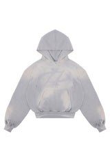 Bluza Hoodie Trashed & Crushed Gray