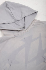 Bluza Hoodie Trashed & Crushed Gray