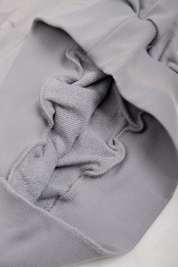 Bluza Hoodie Trashed & Crushed Gray
