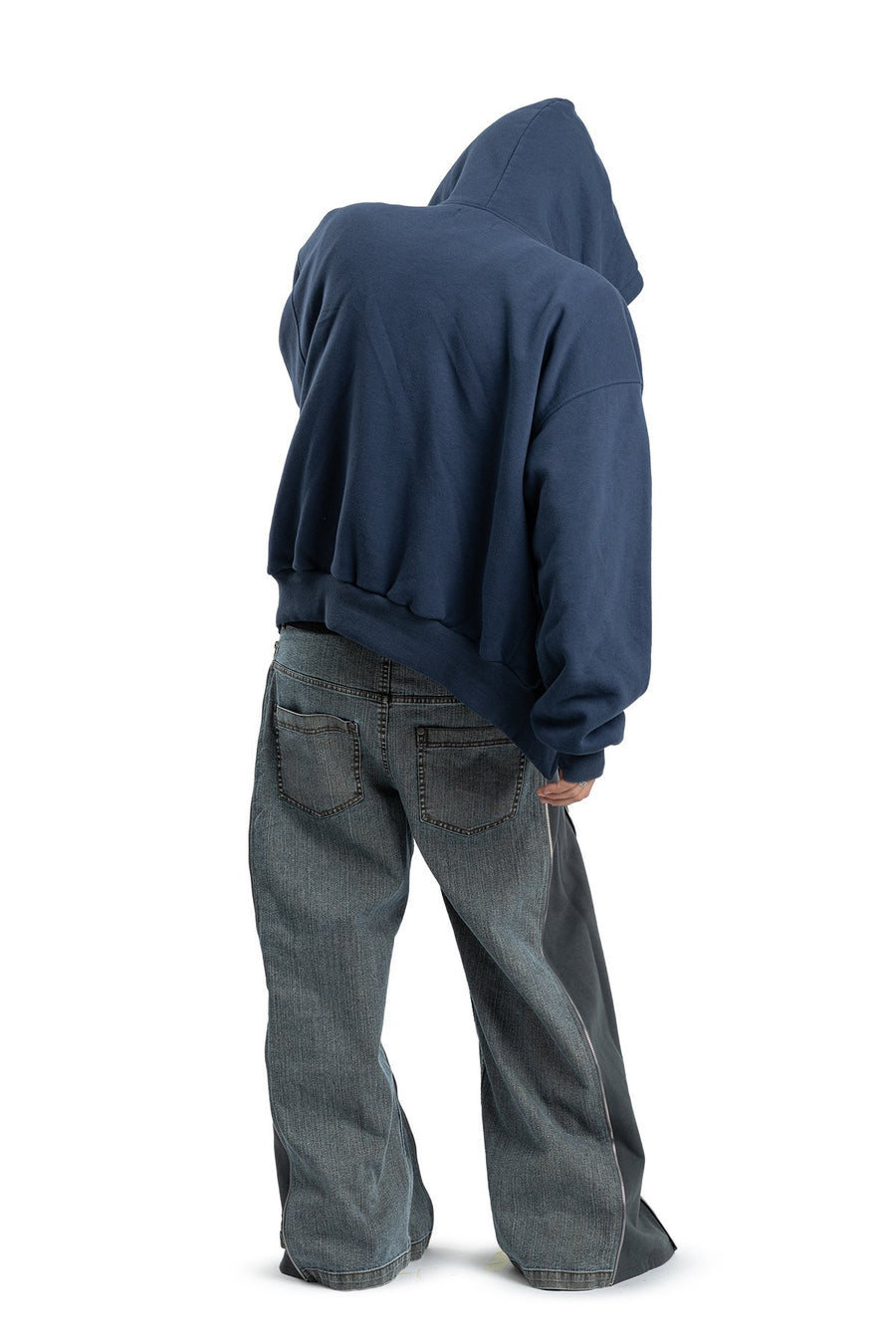 Bluza Zip Danger Zone Denim Blue