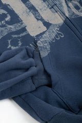 Bluza Zip Danger Zone Denim Blue