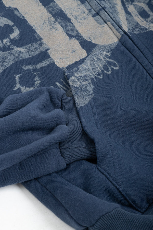 Bluza Zip Danger Zone Denim Blue