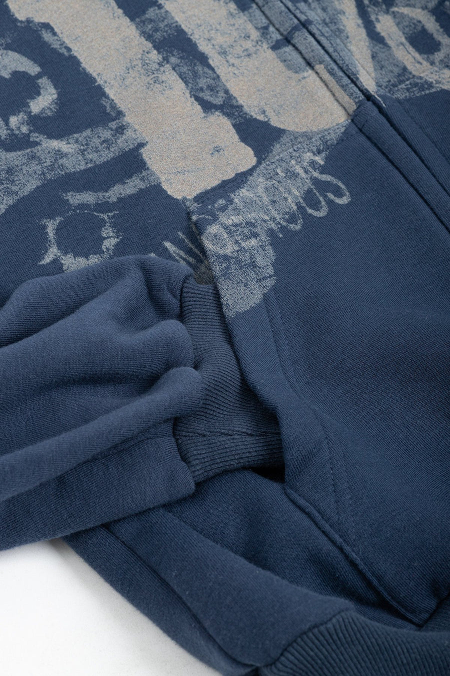 Bluza Zip Danger Zone Denim Blue