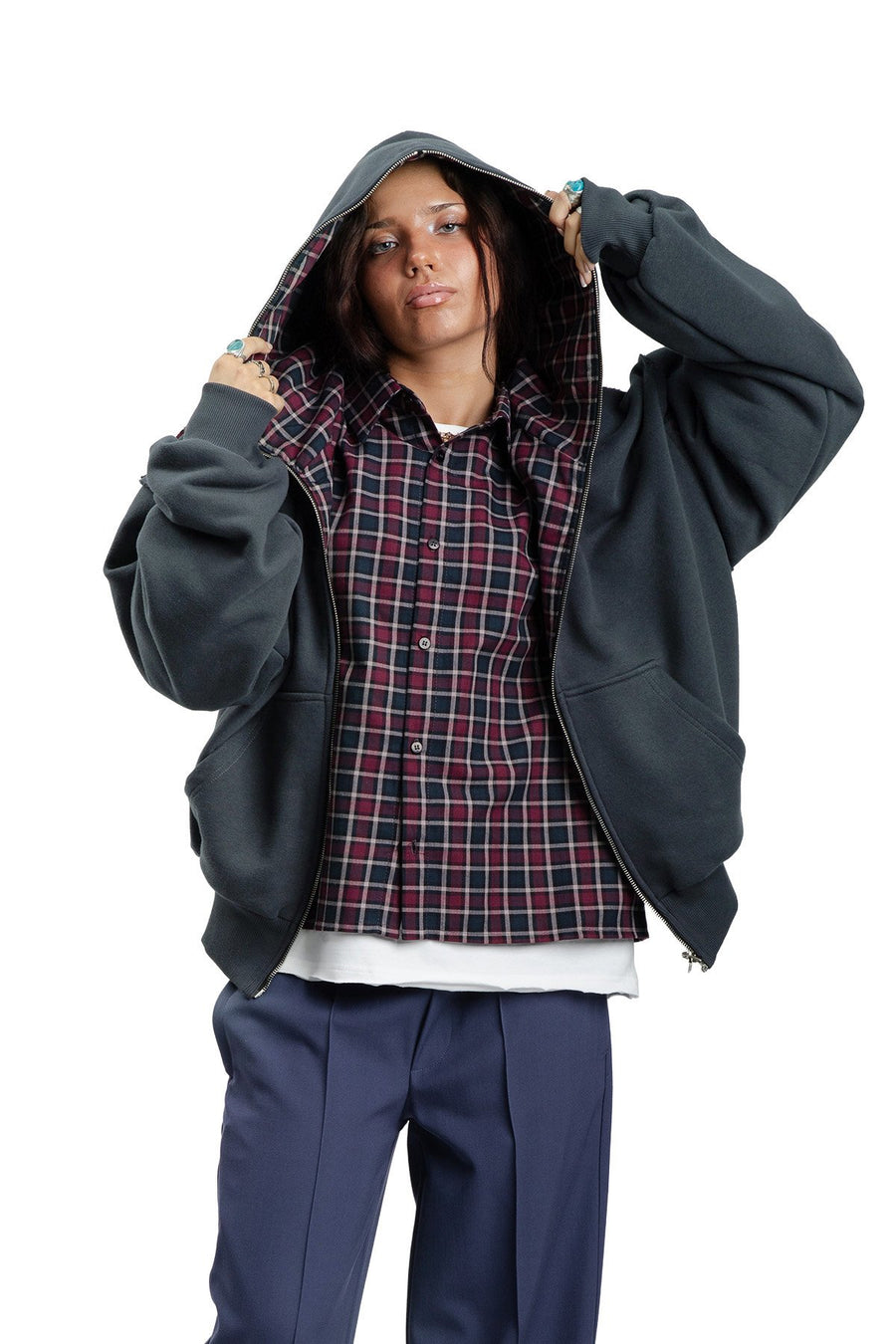 Bluza Reversible Campus Grey