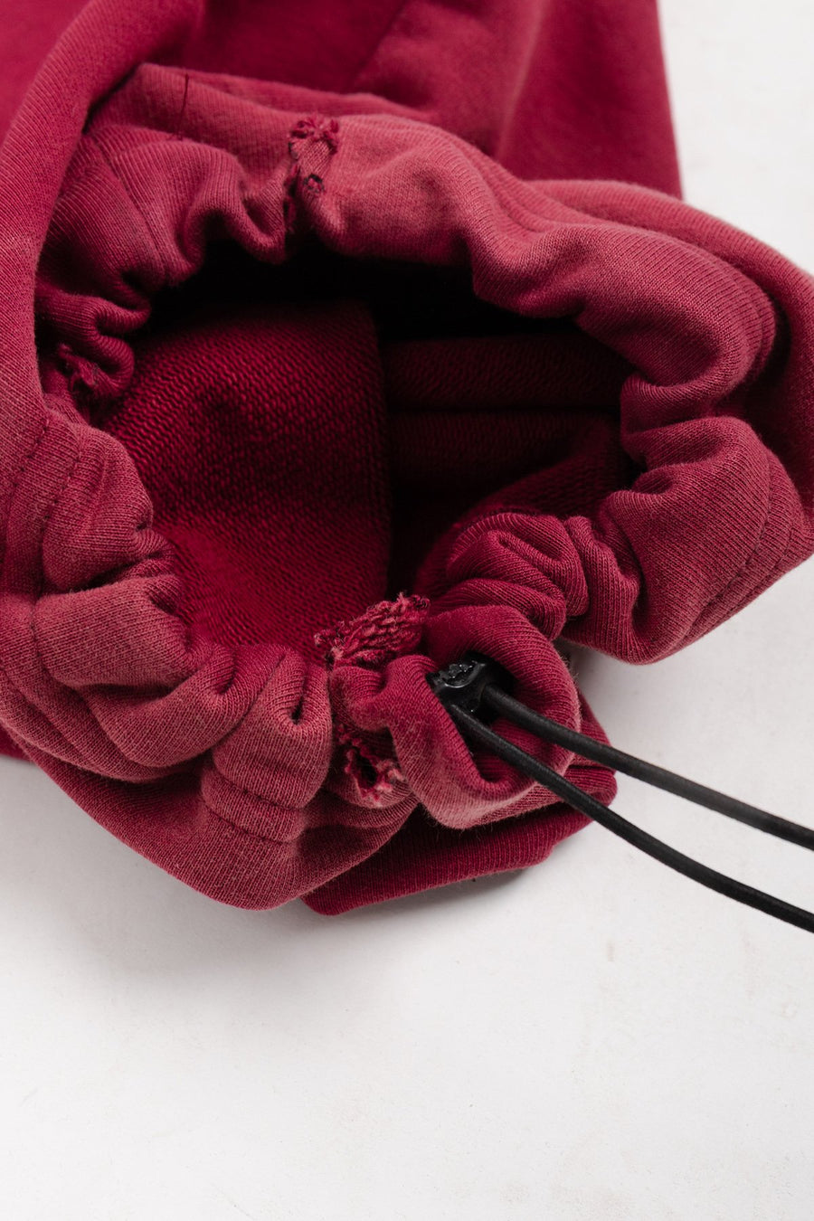 Spodnie Reversible Trashed & Crushed Bordo