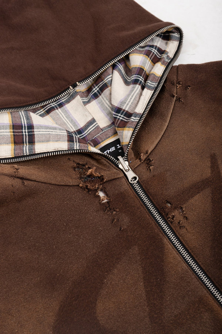 Komplet Bluza i Spodnie Reversible Trashed & Crushed Brown