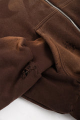 Komplet Bluza i Spodnie Reversible Trashed & Crushed Brown
