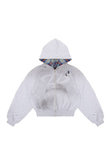 Bluza Reversible Trashed & Crushed Grey