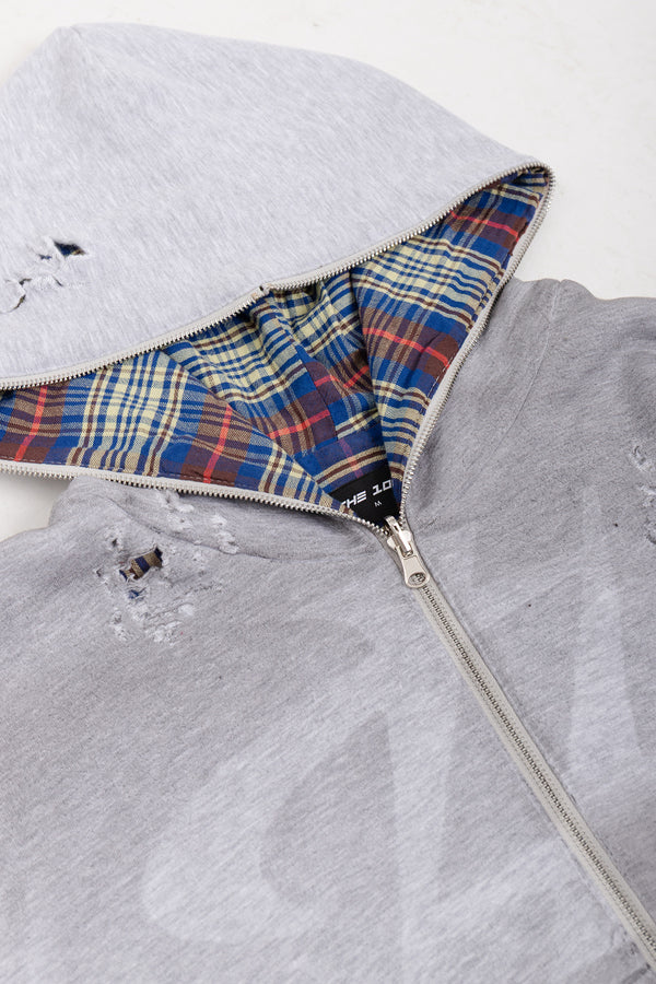 Komplet Bluza i Spodnie Reversible Trashed & Crushed Grey