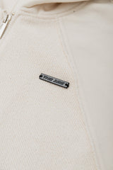 Bluza Puffy Zip Raw Cream