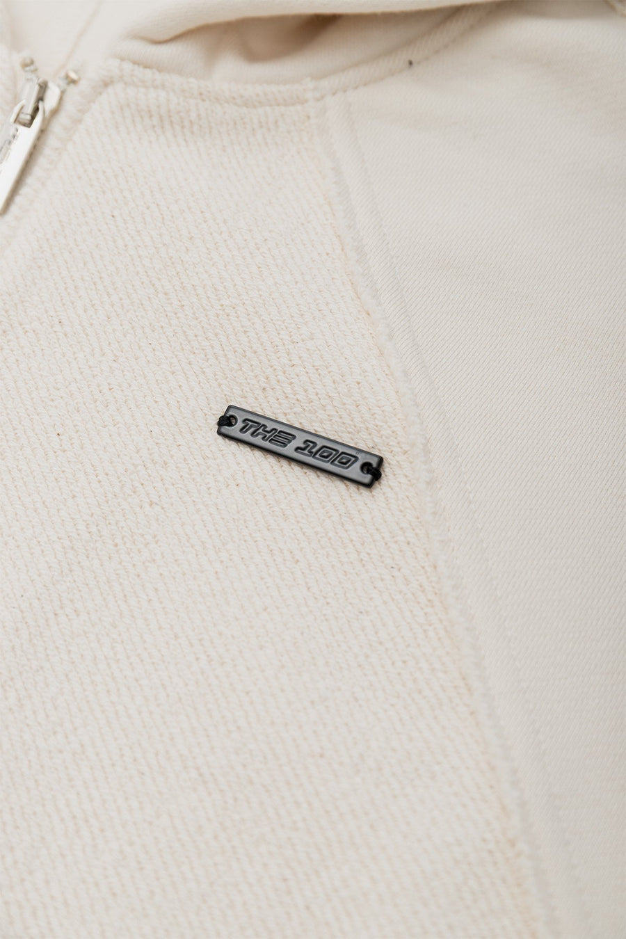 Bluza Puffy Zip Raw Cream