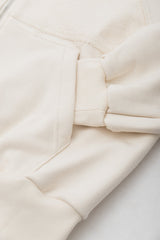 Bluza Puffy Zip Raw Cream