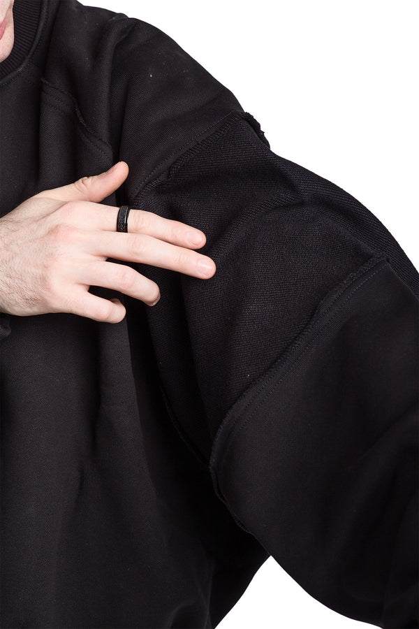 Bluza Crewneck Raw Black