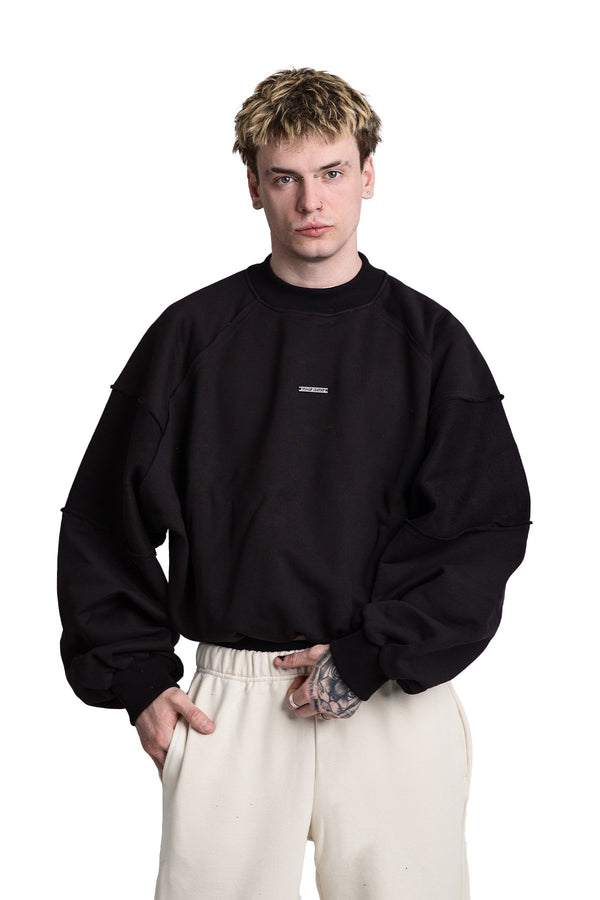 Bluza Crewneck Raw Black