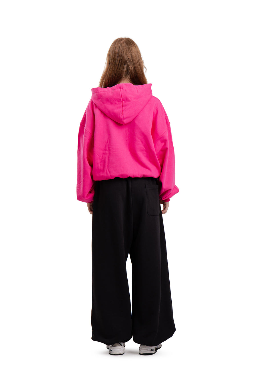 Bluza Puffy Zip Danger Fuchsia
