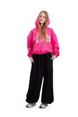 Bluza Puffy Zip Danger Fuchsia