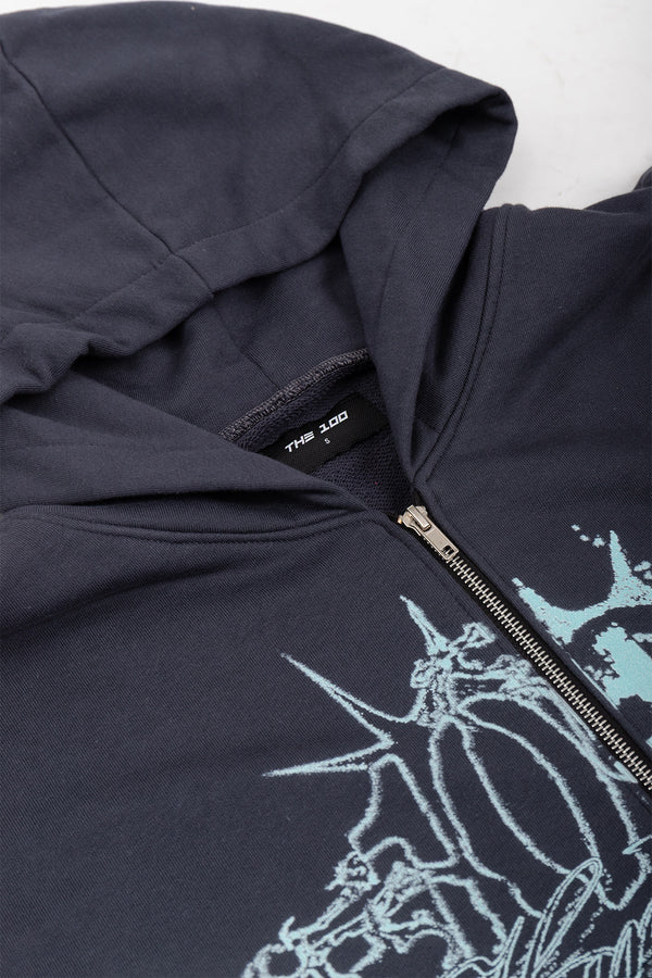 Bluza Puffy Zip Danger Graphite