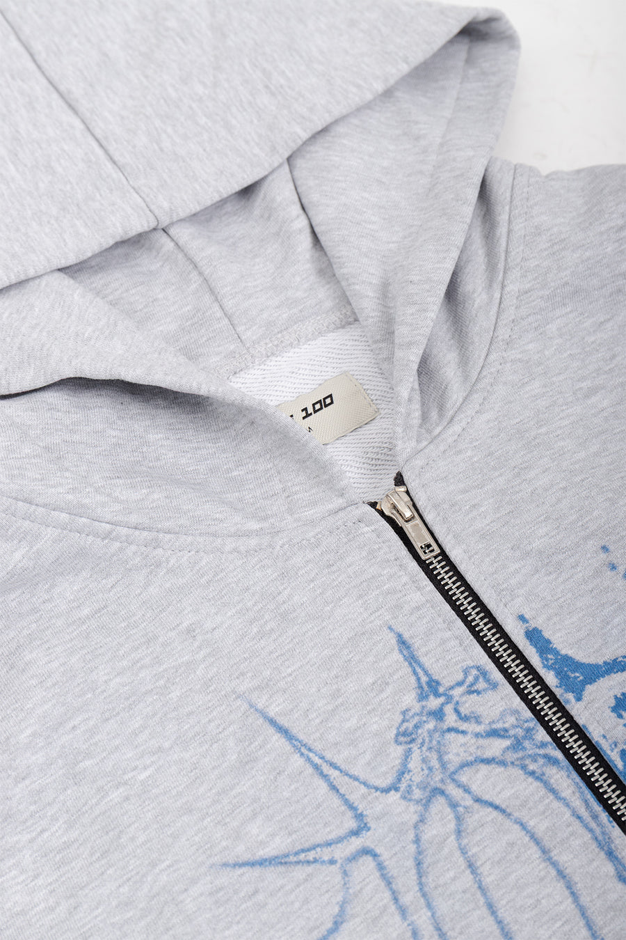 Bluza Puffy Zip Danger Grey Melange