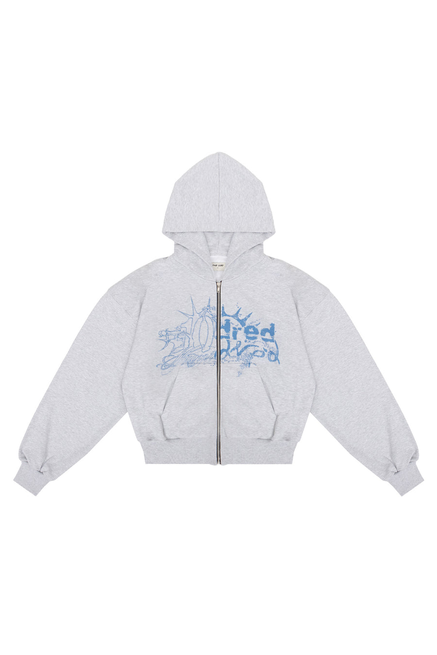Bluza Puffy Zip Danger Grey Melange