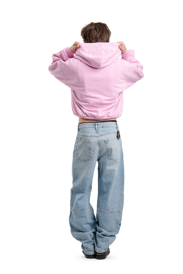 Bluza Puffy Zip Danger Pink