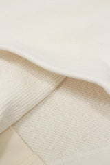 Spodnie Dresowe Zip Raw Cream