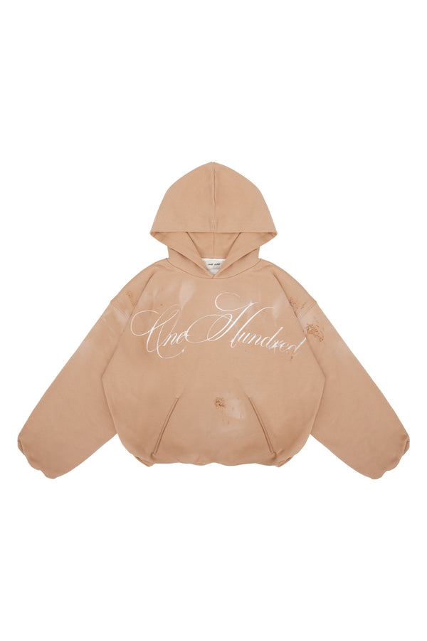 Hoodie Double Countryside Karamell