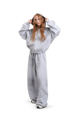 Komplet Bluza i Spodnie Reversible Trashed & Crushed Grey
