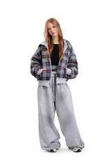 Komplet Bluza i Spodnie Reversible Trashed & Crushed Grey