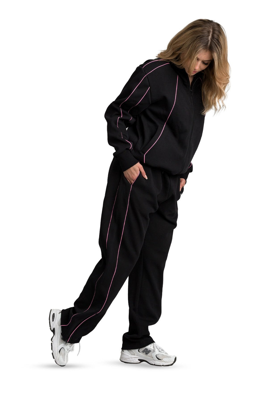 Spodnie STRIPES V2 pink