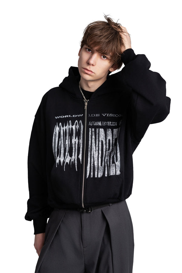 Bluza Duality Zip Black