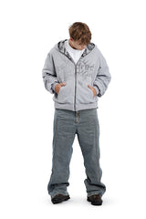Bluza Duality Reversible Full Zip Light Grey