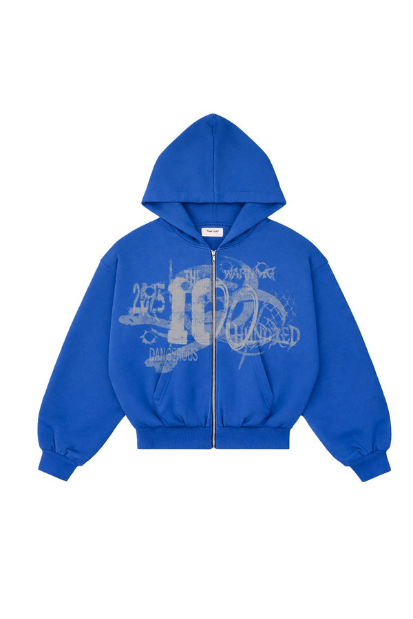 Bluza Zip Danger Zone Cobalt