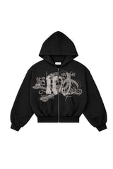 Bluza Zip Danger Zone Black