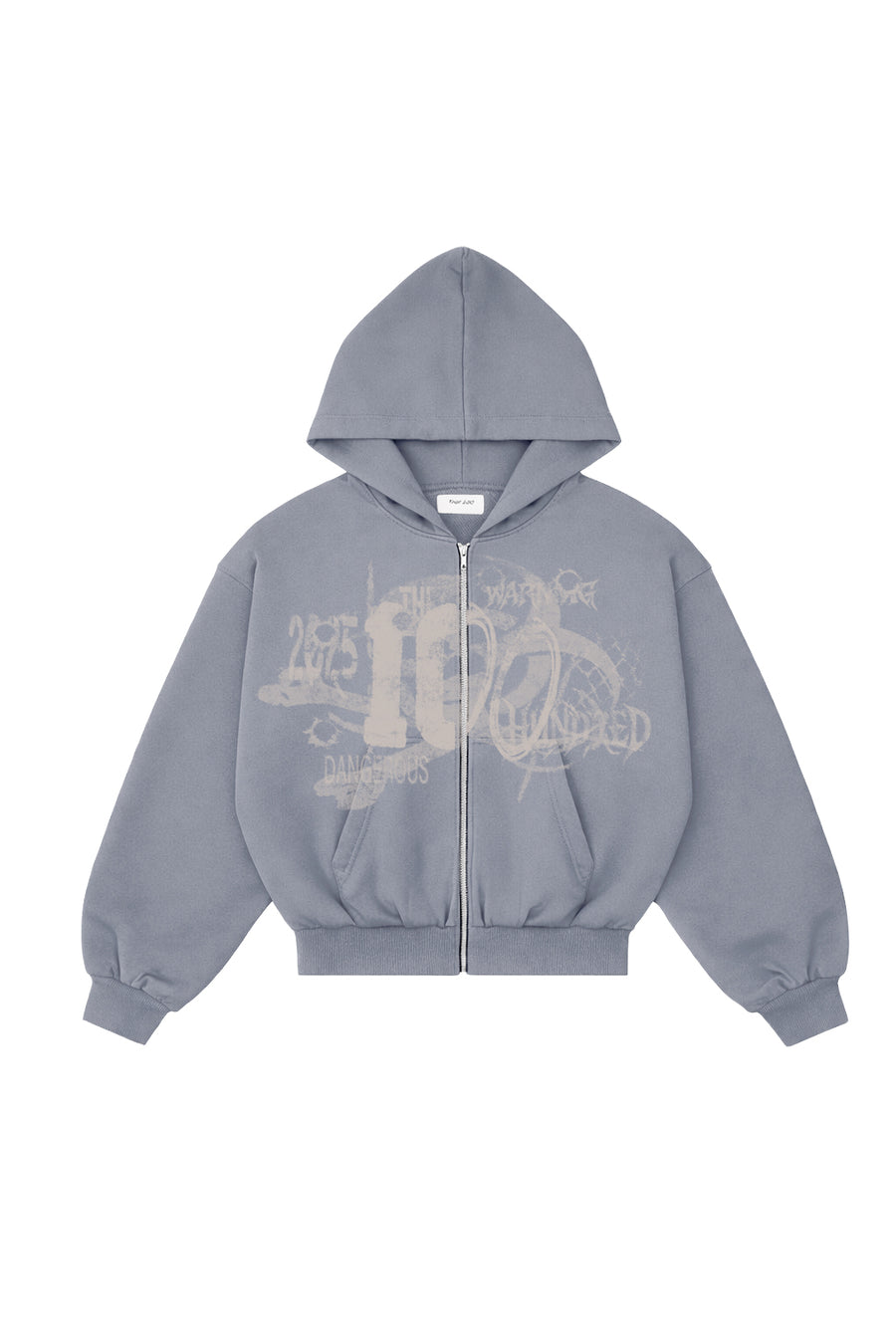 Bluza Zip Danger Zone Steel