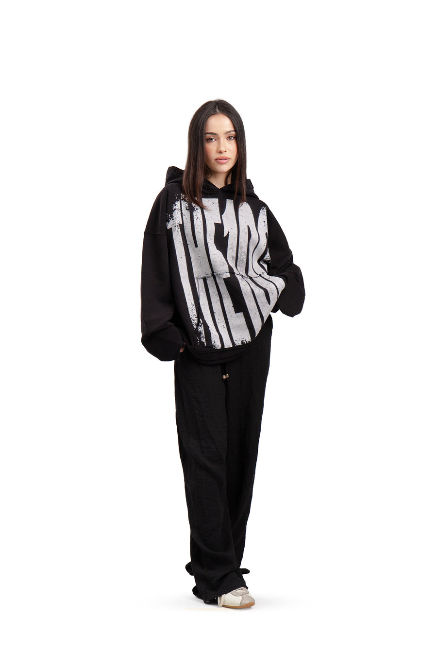 Kapuzenpullover Oversize Concrete