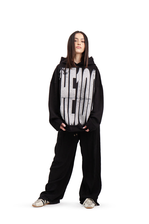 Kapuzenpullover Oversize Concrete