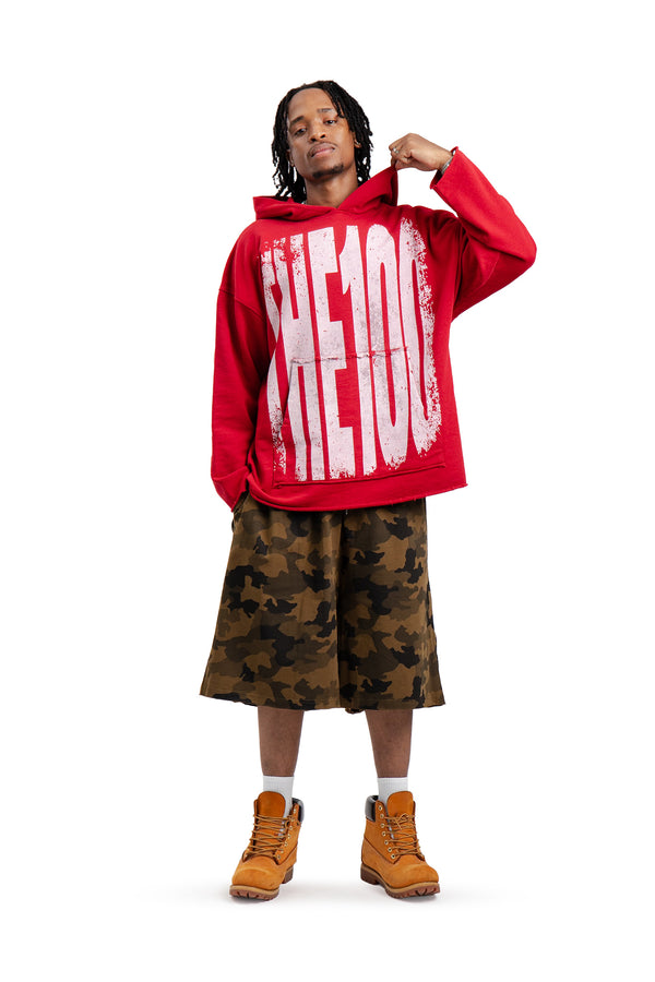 Kapuzenpullover Oversize Concrete