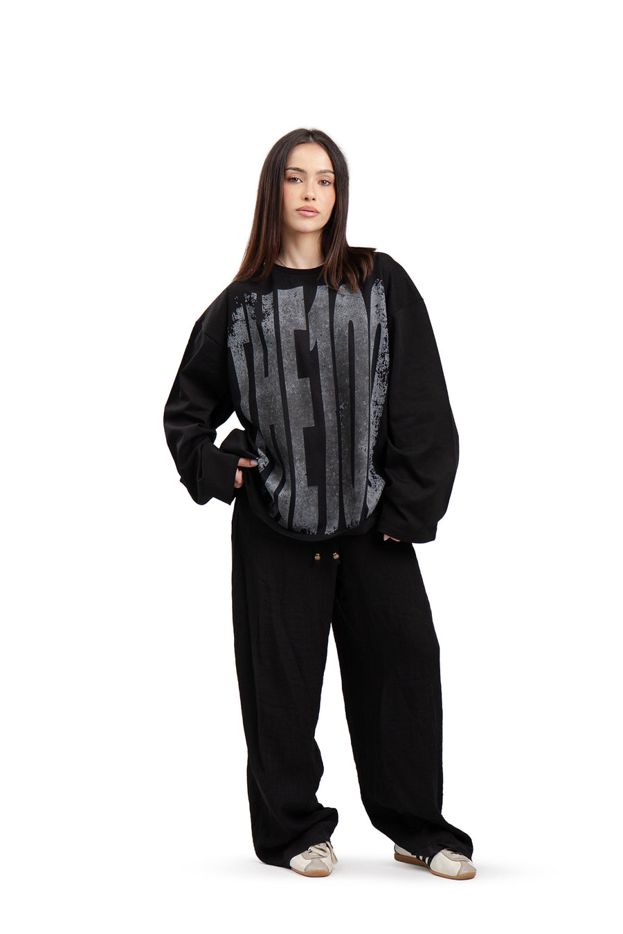 Longsleeve Concrete Black