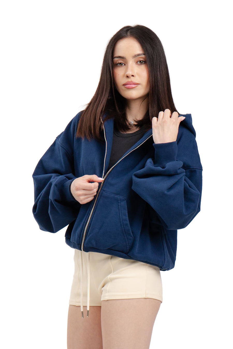 Puffy Zip Street Sweatshirt