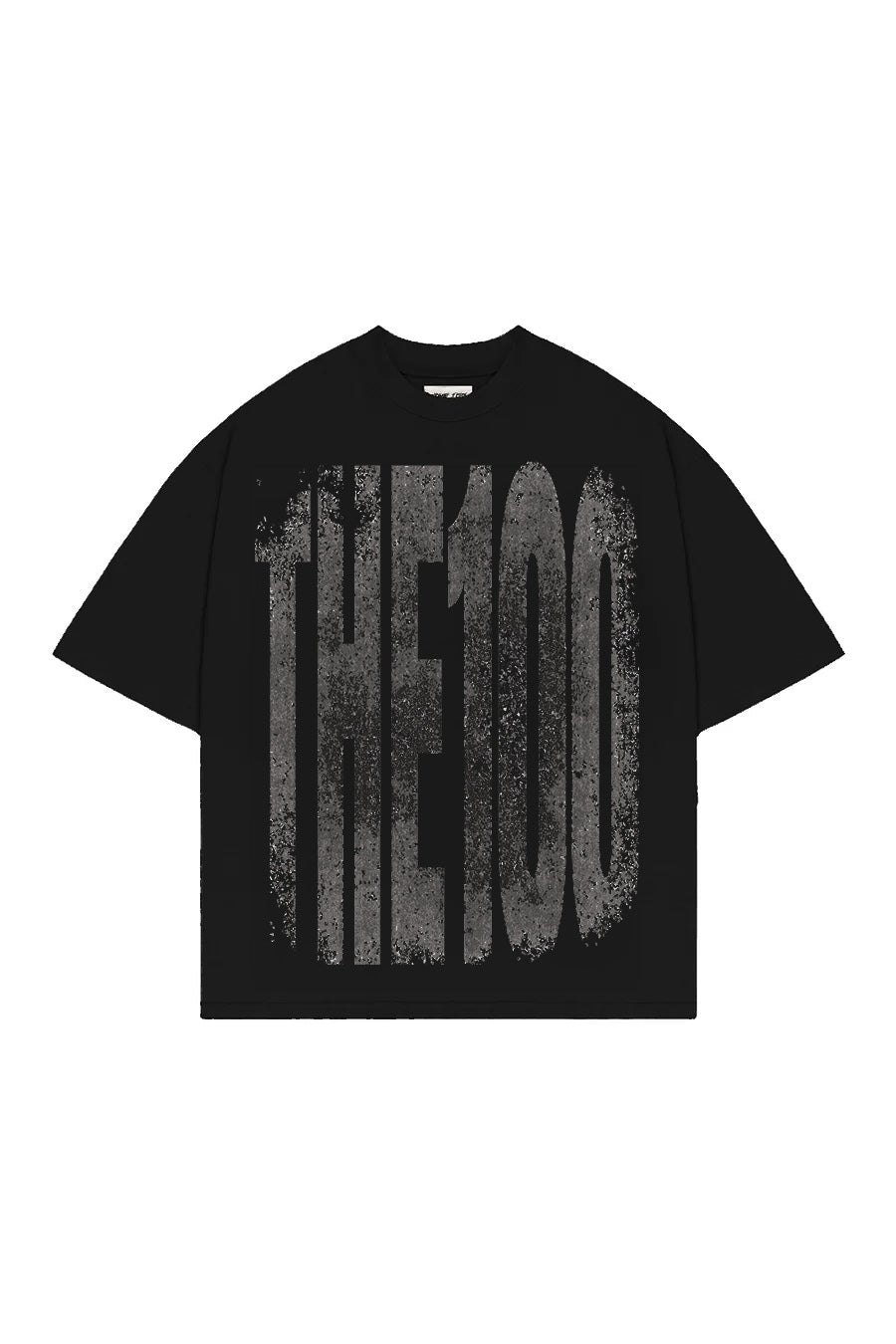 T-Shirt Boxy Concrete Black