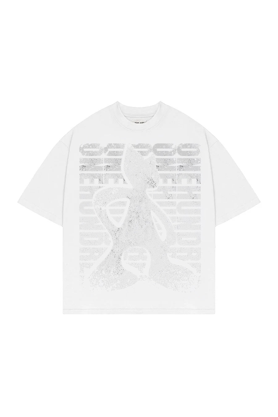 T-Shirt Boxy Concrete White